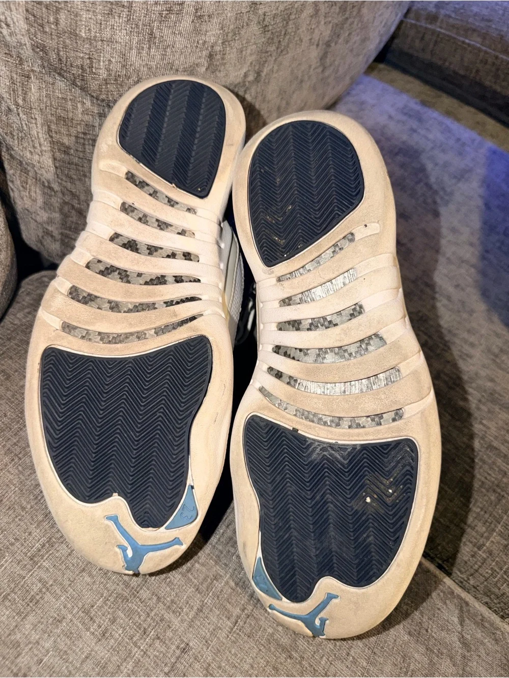 Air Jordan 12 Retro Obsidian 2012 Men’s 8.5 Navy White OG Box